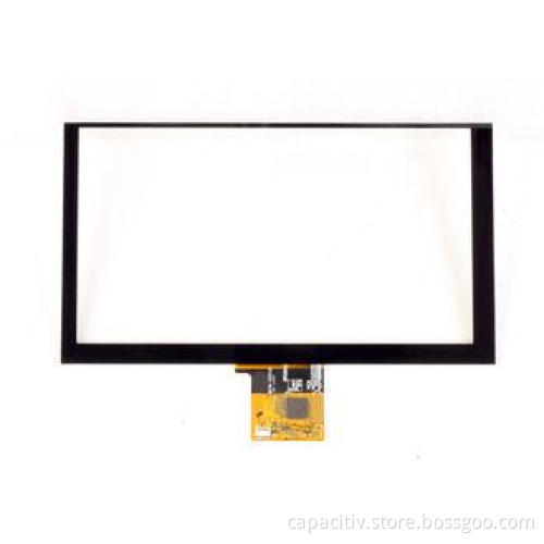 Custom 6.2 Inch GPS Capacitive Touch Screen , Projected Cap